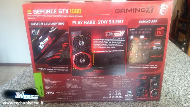 Unboxing MSI GTX 1080 Gaming 8G