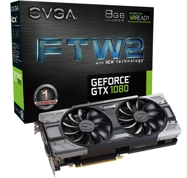 EVGA GeForce GTX 1080 FTW2