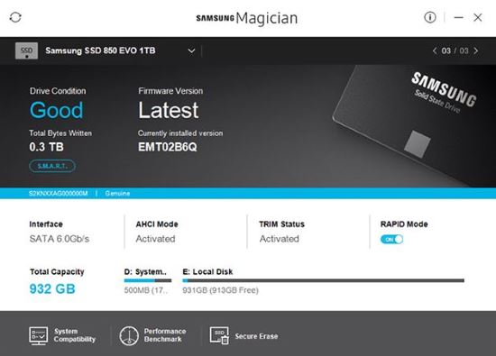 Software Samsung Magician