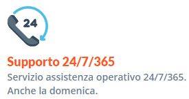 Supporto telefonico hosting