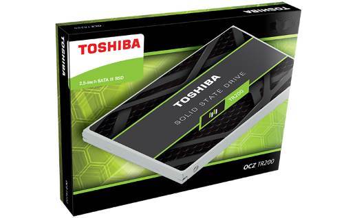 Toshiba OCZ TR200 480GB SSD scatola frontale