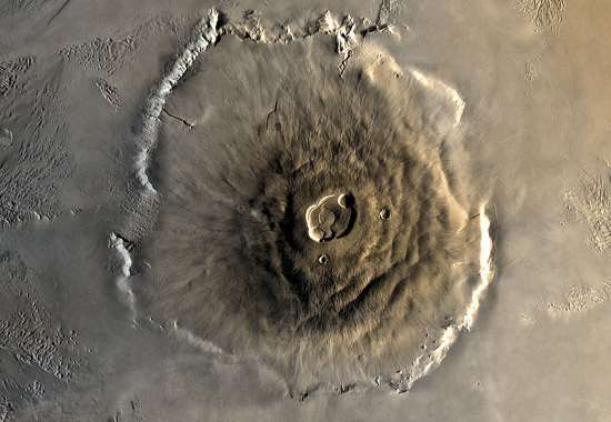 Olympus Mons vulcano di Marte