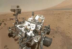 Rover Curiosity della NASA su Marte