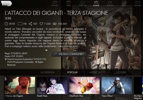 VVVVID per vedere film e serie TV in streaming gratis