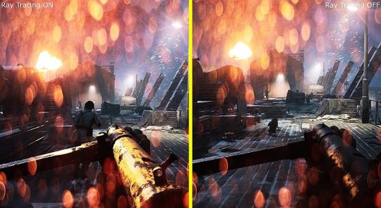 Ray tracing Battlefield V