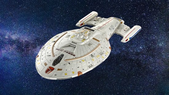 Astronave con motore a curvatura - Enterprise di Star Trek