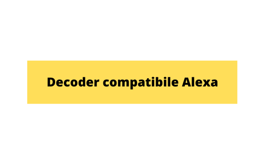 Decoder compatibile alexa