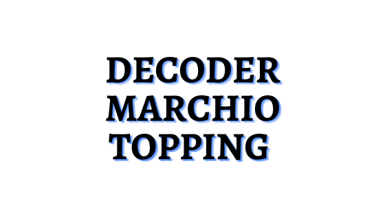 Decoder marchio Topping 