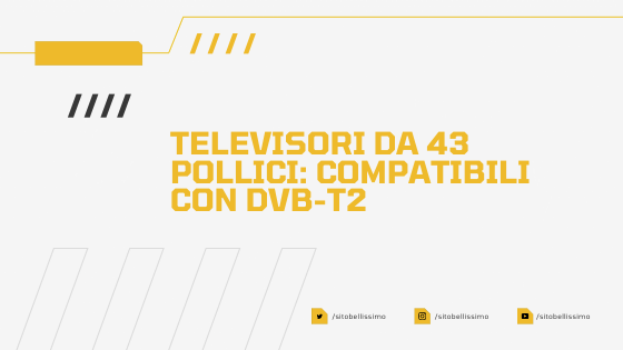 Televisori da 43 pollici