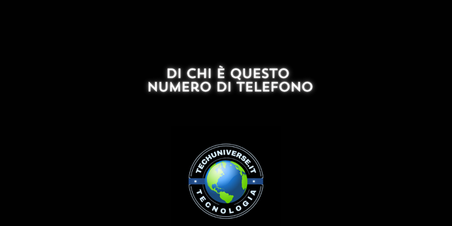 Di chi è questo numero di telefono